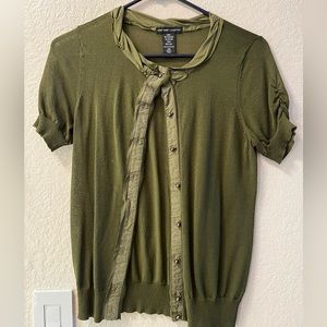 New York and Company cardigan blouse
